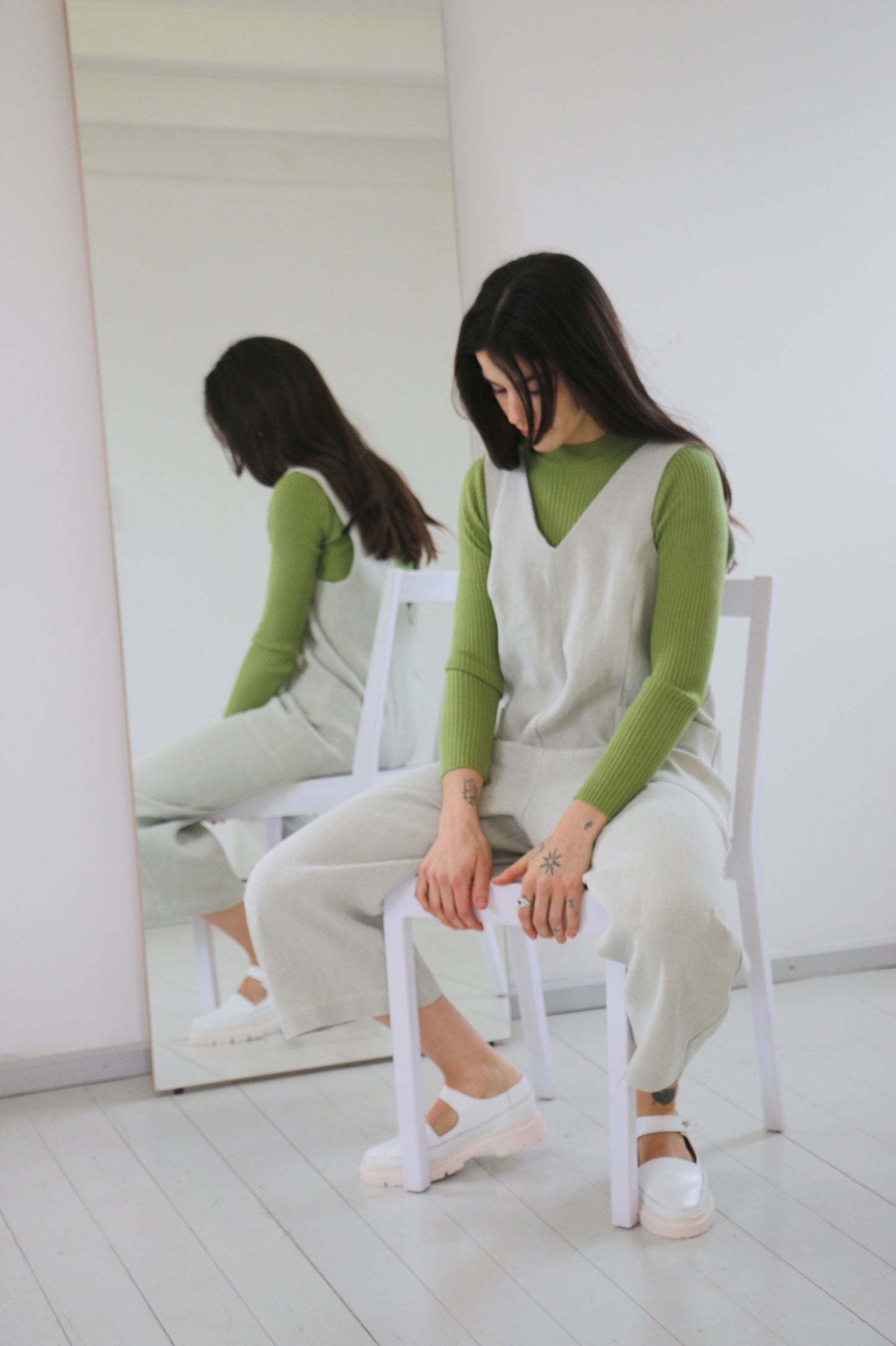 POLERA ISO VERDE
