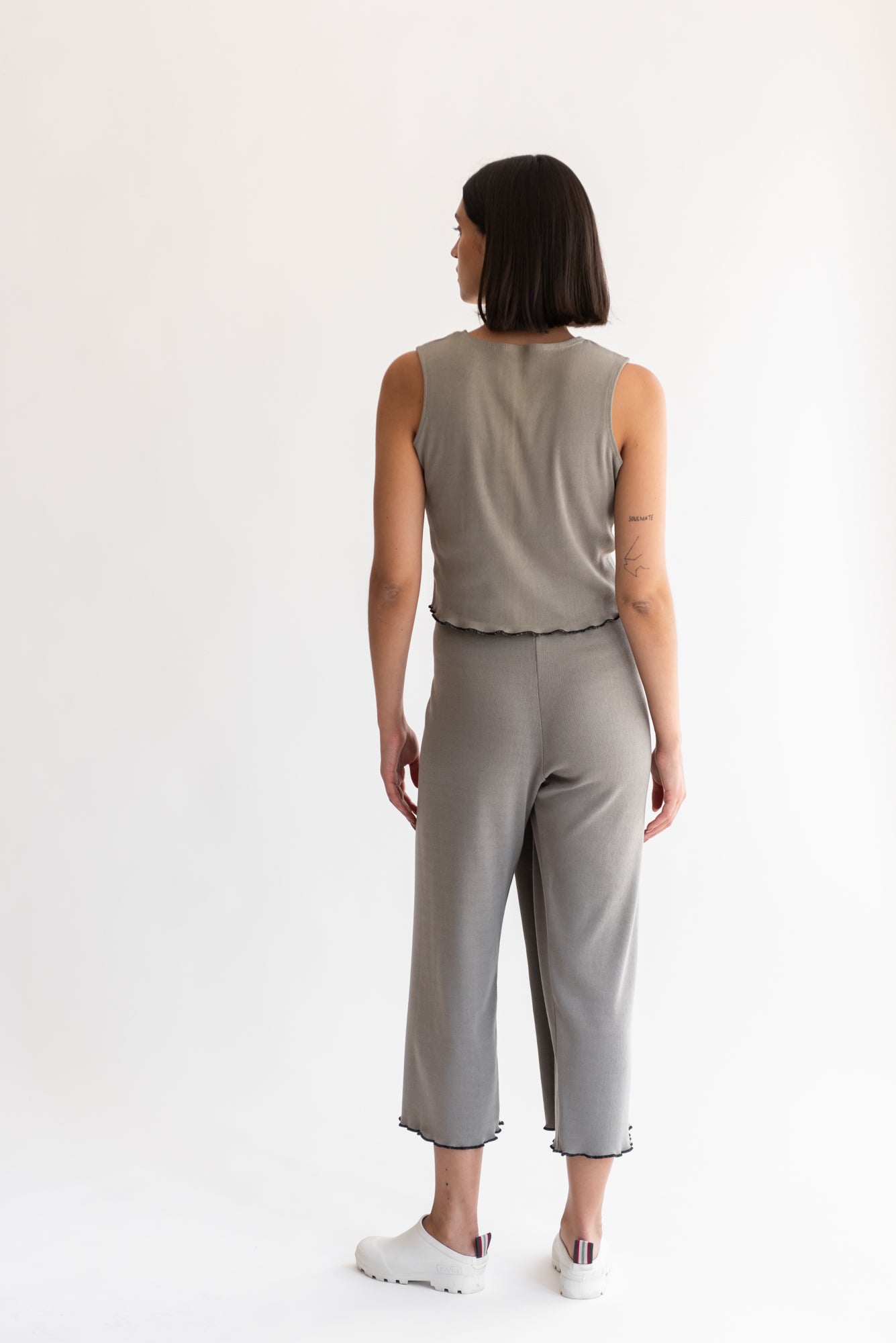 PANTALON RUZ PUÑO SALVIA