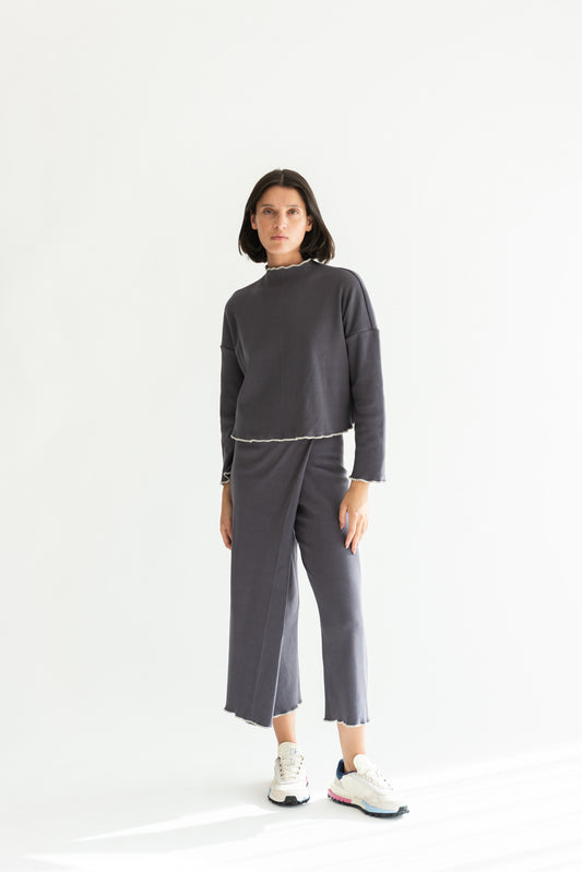 PANTALON RUZ PUÑO AZUL PIEDRA