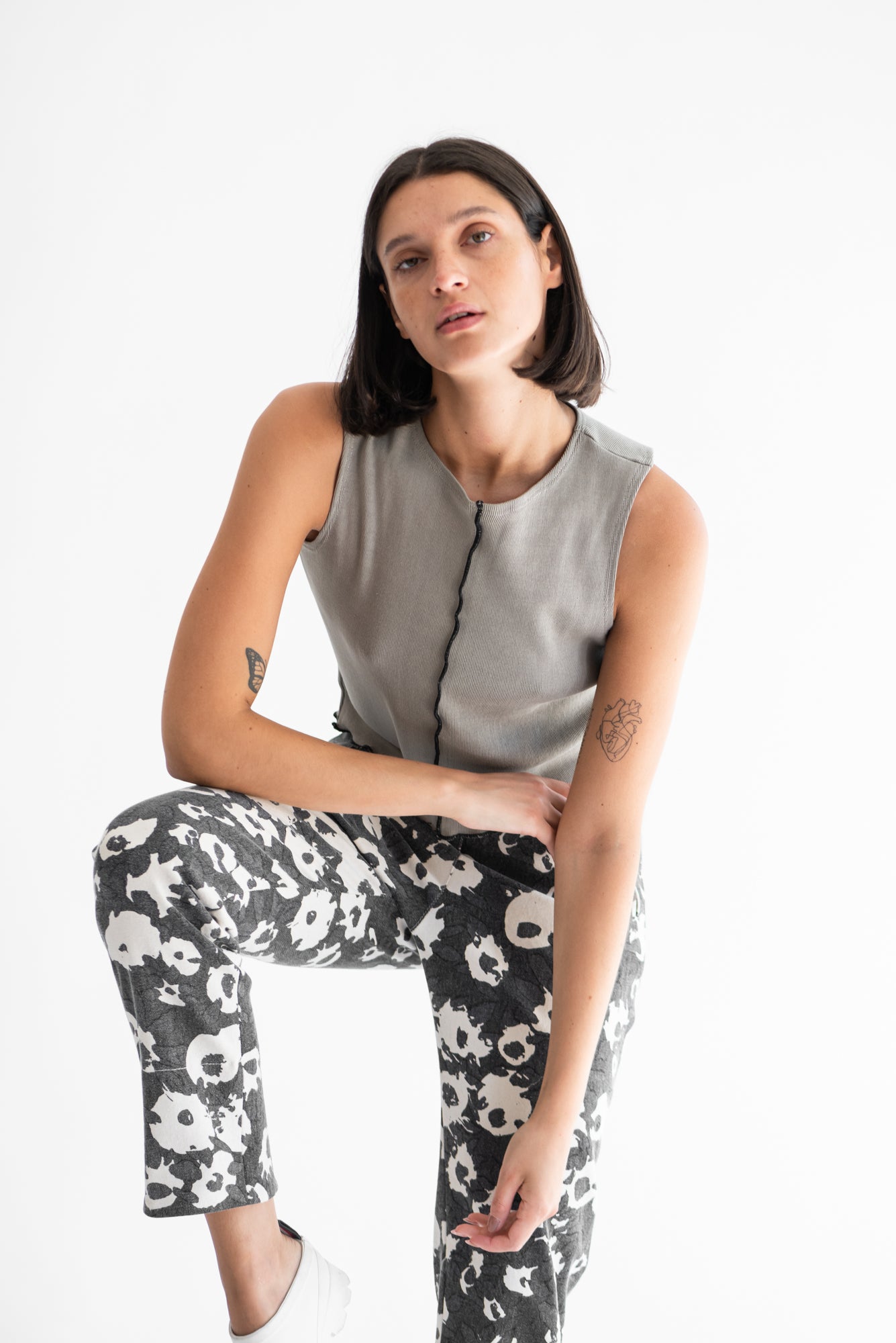 PANTALON LISA MESCLILLA ESTAMPADA