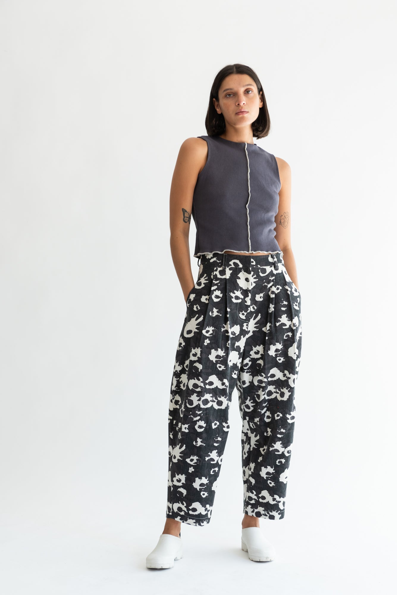 PANTALON ROMBO ALGODON ESTAMPADO