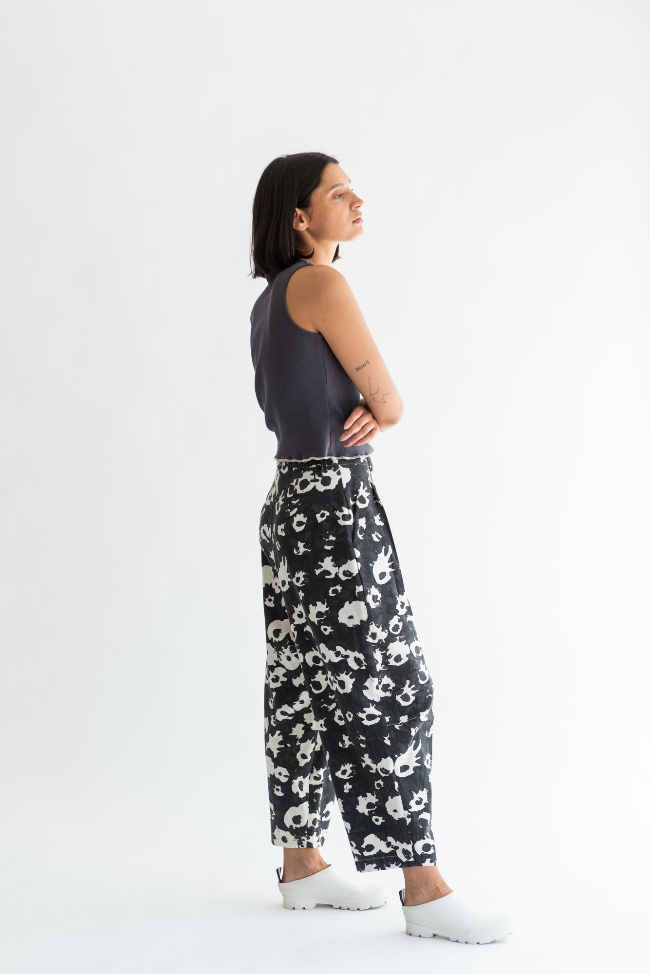 PANTALON ROMBO ALGODON ESTAMPADO