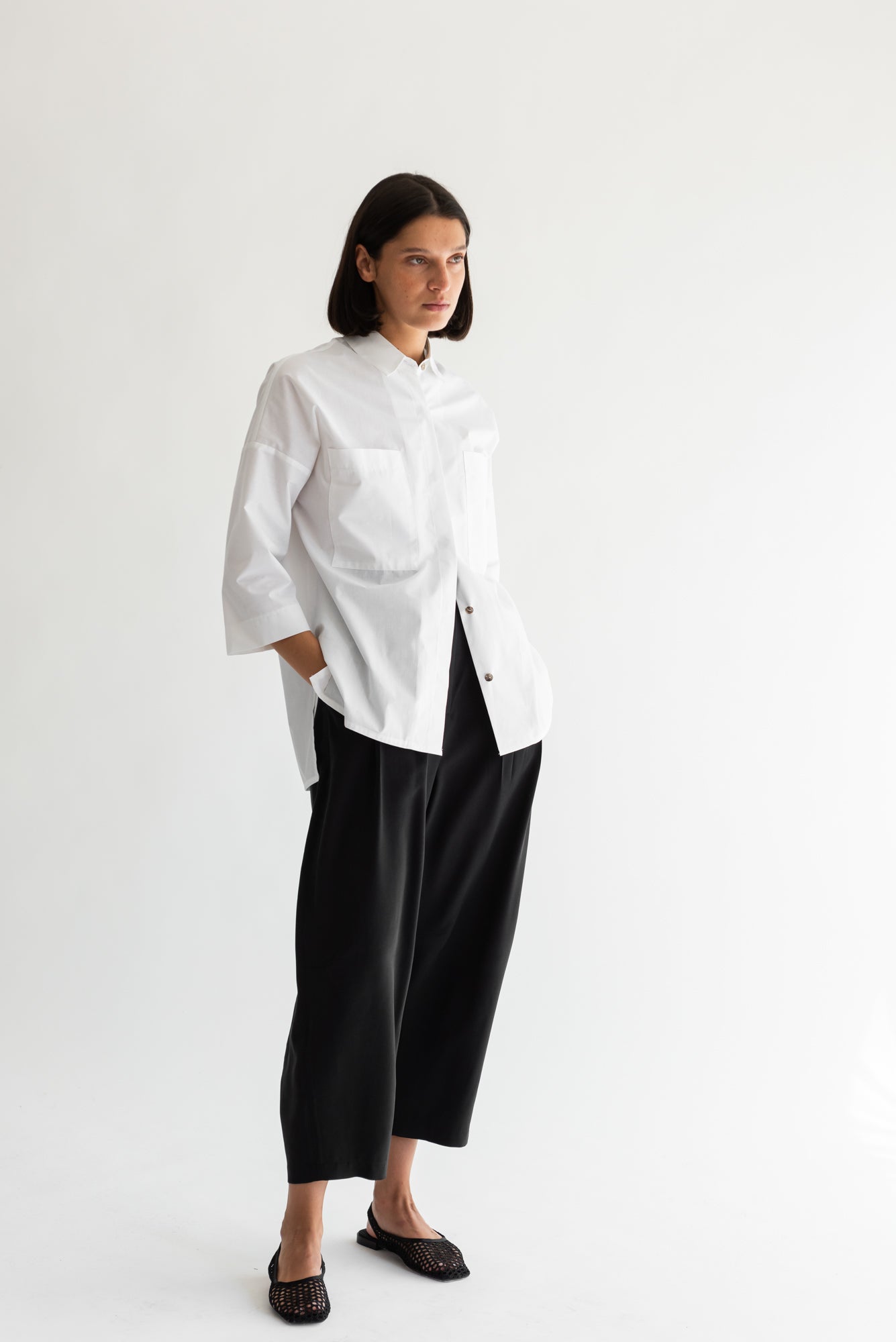 CAMISA UMA ALGODON BLANCO