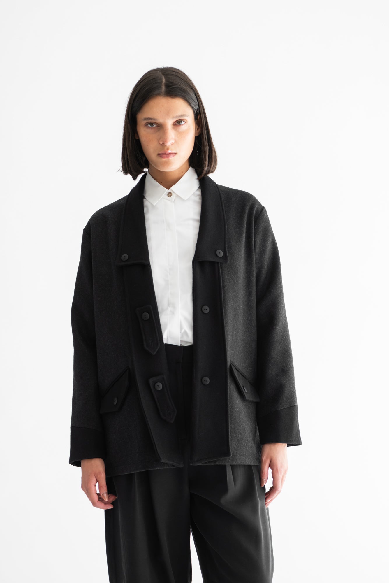 CHAQUETA JAPÓN GRIS MARENGO