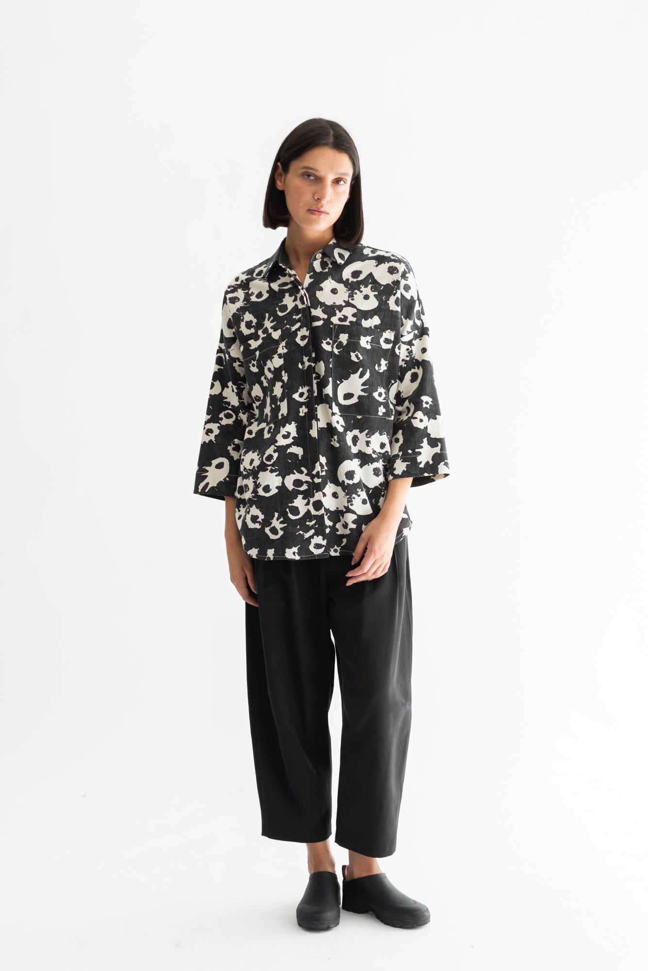 CAMISA WES ALGODON ESTAMPADO