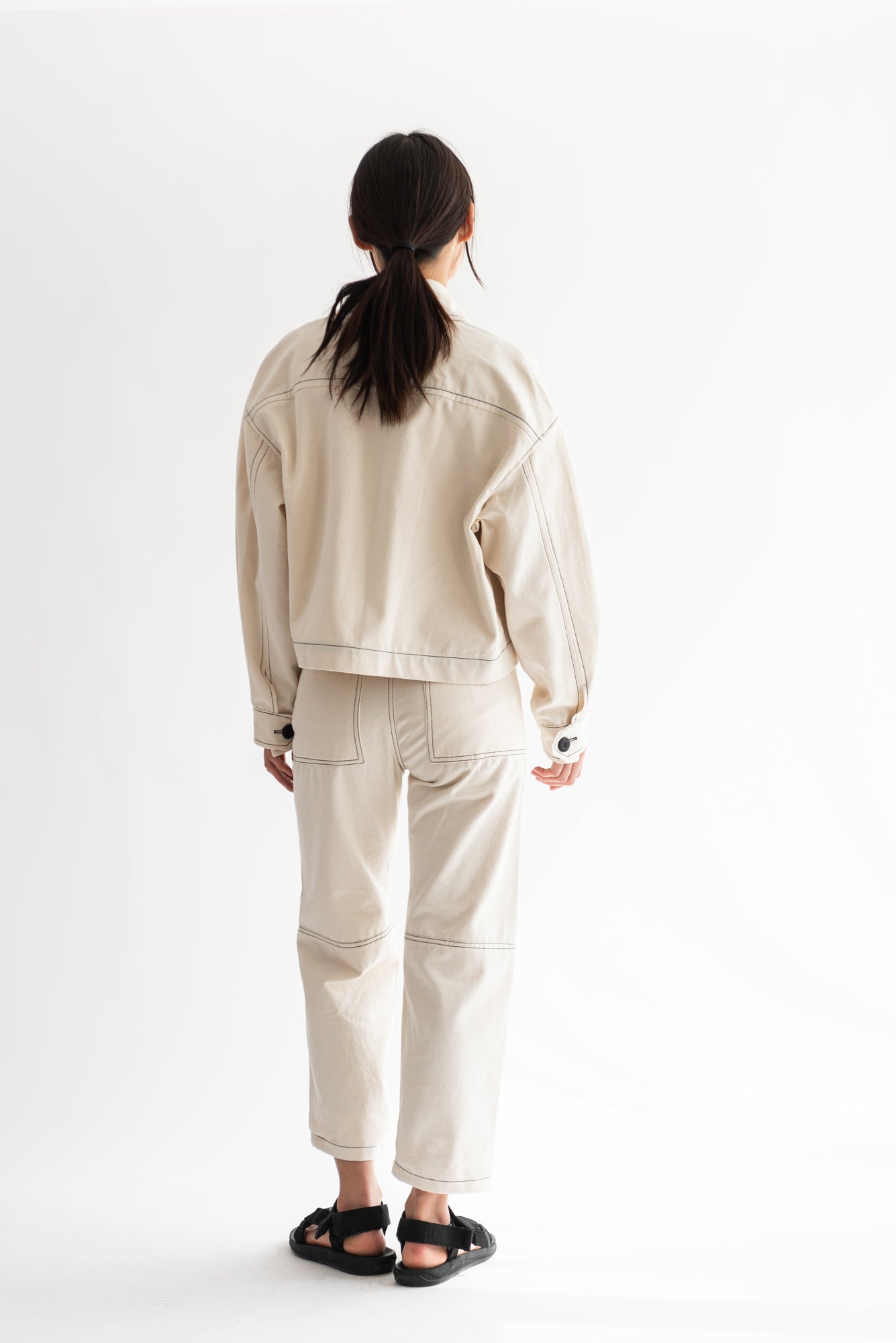 CHAQUETA OMI MESCLILLA CRUDO
