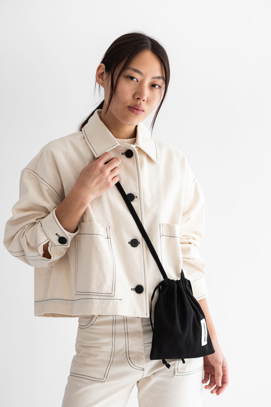 CHAQUETA OMI MESCLILLA CRUDO