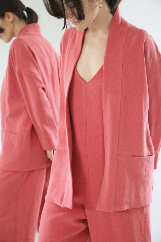 CHAQUETA KIMONO LINO SANDIA