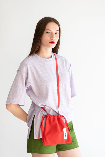 POLERA MAXI LILA