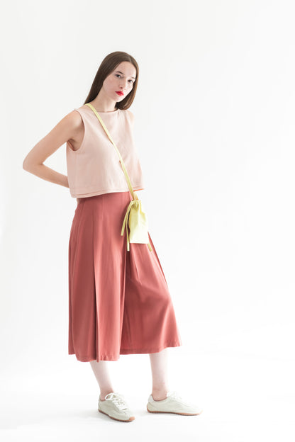 PANTALON JAPO CUPRO TERRACOTA