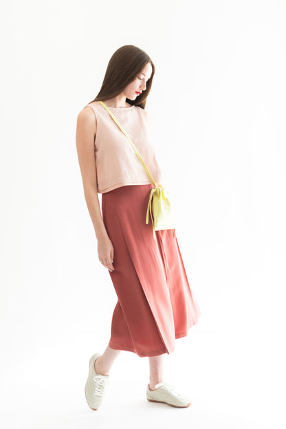 PANTALON JAPO CUPRO TERRACOTA