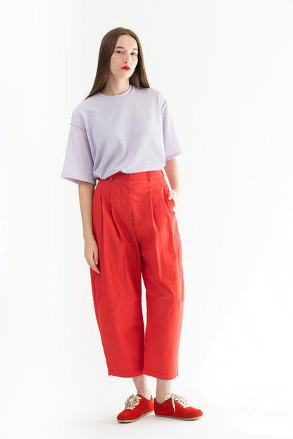 POLERA MAXI LILA