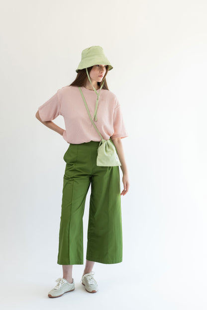 PANTALON VERA ALGODON VERDE