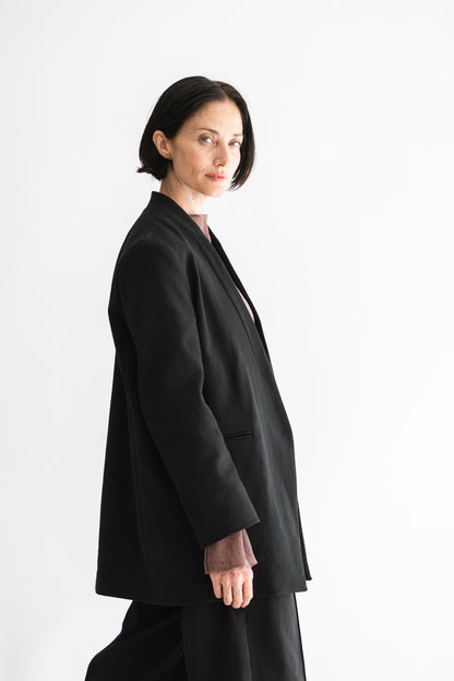 BLAZER LISA ALGODON NEGRO