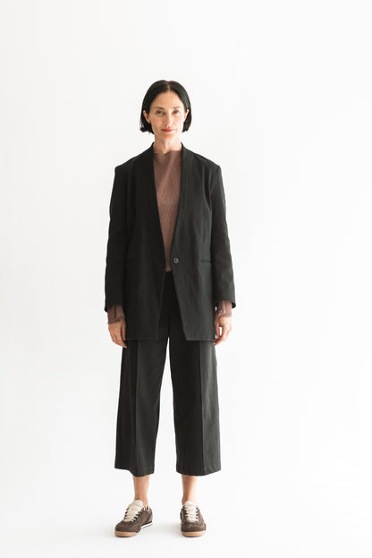 BLAZER LISA ALGODON NEGRO