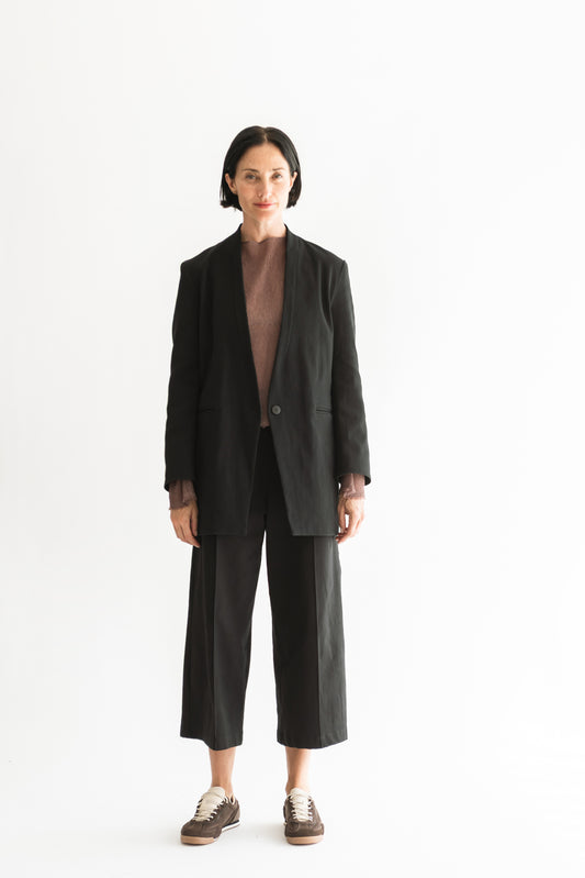 BLAZER LISA ALGODON NEGRO