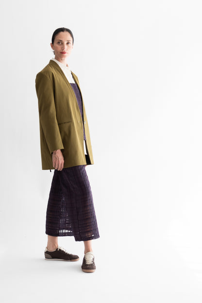BLAZER LISA GABARDINA OLIVA
