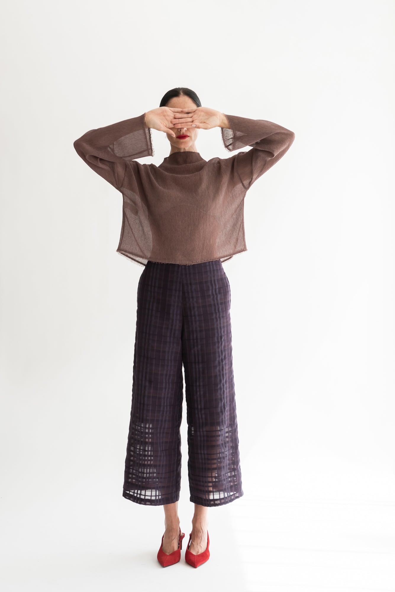 PANTALON VERA GASA BERENJENA