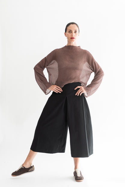 PANTALON JAPO ALGODON NEGRO