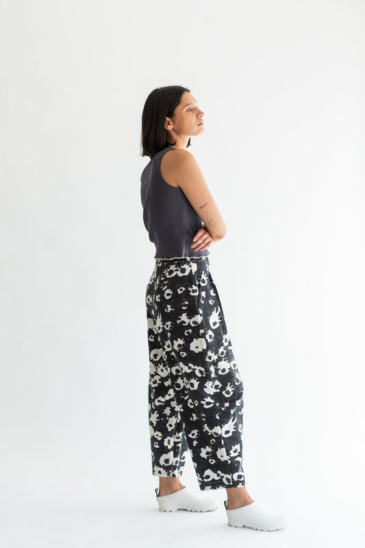 PANTALON ROMBO ALGODON ESTAMPADO