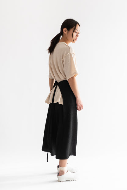 PANTALON THAI CORTO POLYBAMBULA NEGRO