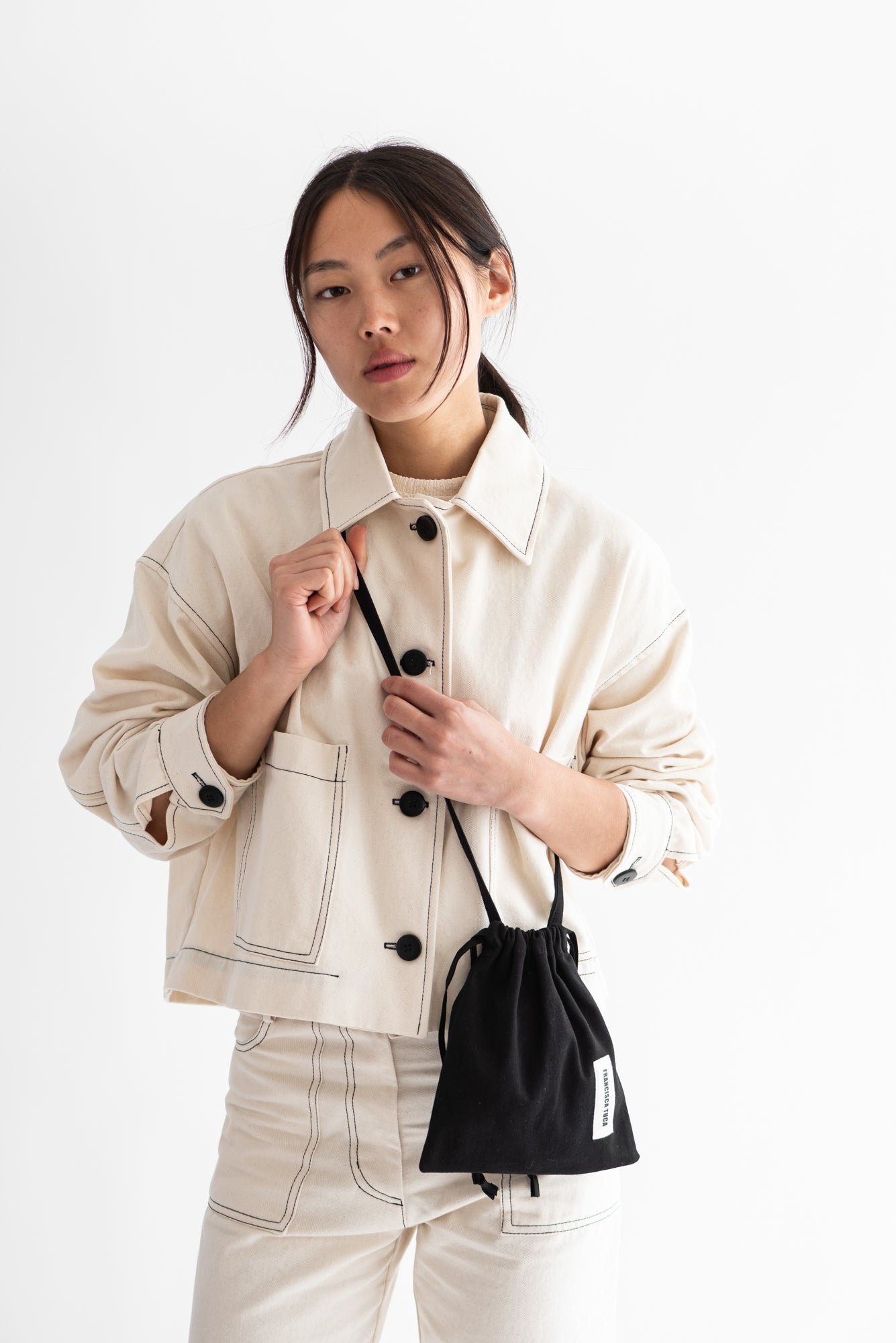 BOLSITO MEZCLILLA NEGRO